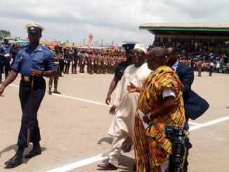 Hon Dr Kweku Afriyie Together With The Western Regional Minister Designate And Hon K.K Sam-Stma Mayor