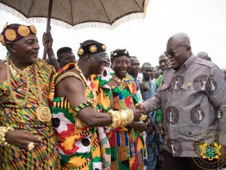 Nana Addo at Krachi tour