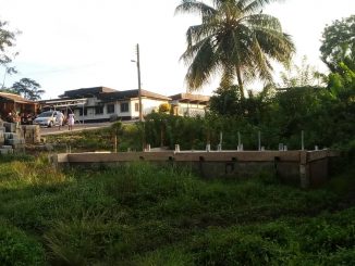 stalled toilet project at Essikado