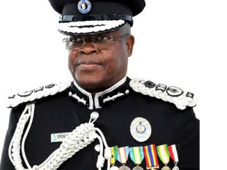 The Inspector-General of Police (IGP), Mr. James Oppong-Boanuh